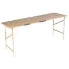 Economy Hardboard Top Pasting Table 1780mm x 560mm x 740mm