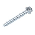 Easyfix  Bright Zinc-Plated Carbon Steel Concrete Bolts M10 x 80mm 10 Pack