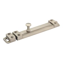 Smith & Locke Straight Door Bolt Satin Nickel 150mm