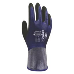 Wonder Grip WG-518W Oil Plus Gloves Purple Small
