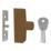 Smith & Locke  63.5mm Snaplock Brown