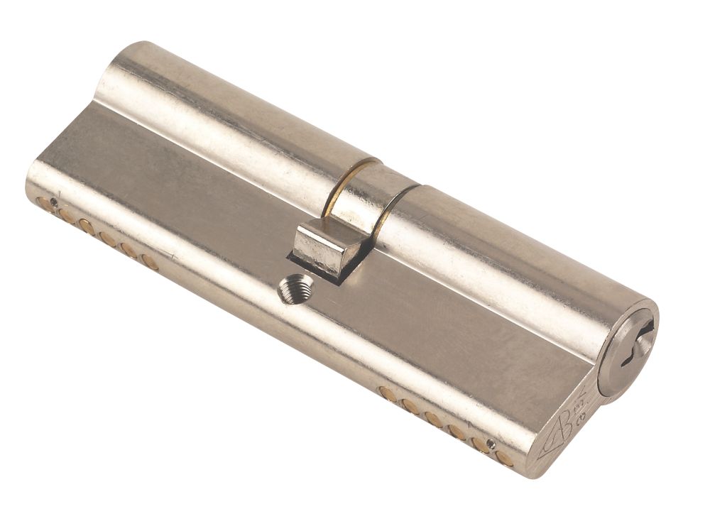 Yale Fire Rated 1 Star 6Pin Euro Cylinder Lock BS 4550 (95mm) Satin