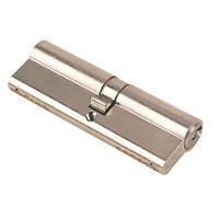 Yale 6-Pin Euro Cylinder Lock BS 45-50 (95mm) Satin Nickel