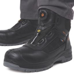 Site Convey Size 8  Black Waterproof  Safety Boots