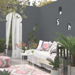 Sandtex 5Ltr Smooth Anthracite Masonry Paint