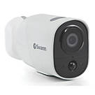 Swann Xtreem Battery-Powered White Wireless 1080p Outdoor Bullet Stand-Alone Battery Camera