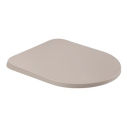 Tanaro Soft-Close with Quick-Release Toilet Seat Duraplast Taupe