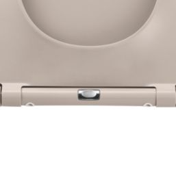 Tanaro Soft-Close with Quick-Release Toilet Seat Duraplast Taupe