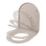 Tanaro Soft-Close with Quick-Release Toilet Seat Duraplast Taupe