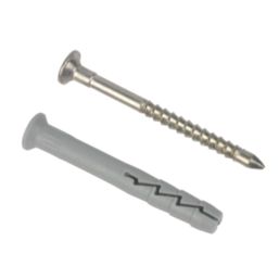 Rawlplug R-FX-N A2 Nylon Hammer-In Fixings 8mm x 60mm 100 Pack