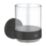 Grohe Start Accessories Crystal Glass with Holder Matt Black