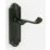 Essentials Turnberry LoB Door Handles Pair Black