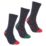 Site Screwfix Christmas Socks Multi-Colour 3-7 3 Pairs