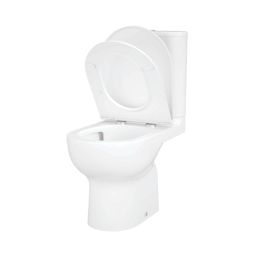 Swirl Caldew Soft-Close Slim Vortex Rimless Toilet with Cistern Dual-Flush 4.5Ltr