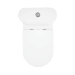 Swirl Caldew Soft-Close Slim Vortex Rimless Toilet with Cistern Dual-Flush 4.5Ltr