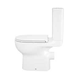 Swirl Caldew Soft-Close Slim Vortex Rimless Toilet with Cistern Dual-Flush 4.5Ltr