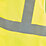 Site Rushton Hi-Vis Waistcoat Yellow Small / Medium 48" Chest