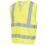 Site Rushton Hi-Vis Waistcoat Yellow Small / Medium 48" Chest