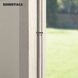 Essentials  EDPM Rubber P-Profile Draught Seal White 10m