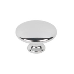 Hafele  Modern Cabinet Knob Polished Chrome 34mm