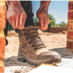 DEWALT Crossett Size 9  Gunsmoke Waterproof Steel Toe Cap Safety Boots