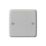 MK Contoura 1-Gang Blanking Plate Grey