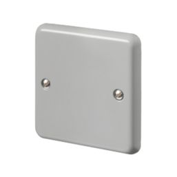 MK Contoura 1-Gang Blanking Plate Grey