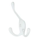 Essentials Tri-Hook White 100mm