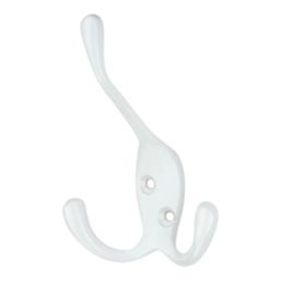 Essentials Tri-Hook White 100mm