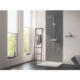 Grohe Euphoria SmartControl 260 Mono  HP Rear-Fed Exposed Chrome Thermostatic Shower System