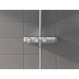 Grohe Euphoria SmartControl 260 Mono  HP Rear-Fed Exposed Chrome Thermostatic Shower System