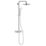 Grohe Euphoria SmartControl 260 Mono  HP Rear-Fed Exposed Chrome Thermostatic Shower System