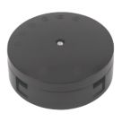 Essentials  30A 3-Terminal Heavy Duty Junction Box Black