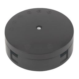 Essentials  30A 3-Terminal Heavy Duty Junction Box Black