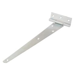 Zinc-Plated Medium Duty Tee Hinges 255mm 2 Pack