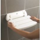 Mira Wall Mounted Shower Seat White