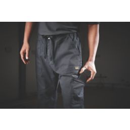 Site Tesem Multi-Pocket Work Trousers Black 30" W 32" L
