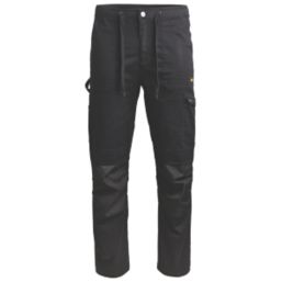 Site Tesem Multi-Pocket Work Trousers Black 30" W 32" L