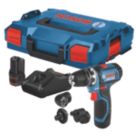 Bosch GSR 12-15 FC4 12V 2 x 2.0Ah Lithium CoolPack  Cordless Flexi-Click Screwdriver