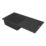 Carysil GD100L-MB 1 Bowl Granite Composite Kitchen Sink Midnight Black Reversible 1000mm x 500mm