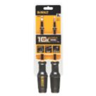 DEWALT MaxFit Mixed Chisel Demolition Screwdriver Set 2 Pieces