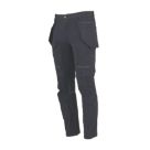 Site Varnik Stretch Work Trousers Black 40" W 32" L