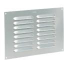 Map Vent Fixed Louvre  Vent Silver 229mm x 152mm