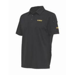DEWALT Jackson Polo Shirt Black 2X Large 48" Chest