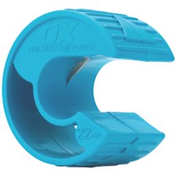 OX PolyZip 15, 22, 35 & 42mm Manual Plastic Pipe Cutter Set 4 Pieces