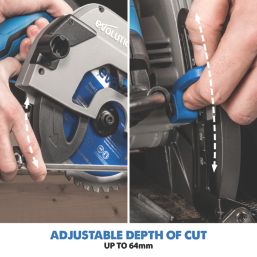 Evolution S185CCSL 1600W 185mm  Electric Heavy-Duty Metal Cutting Circular Saw 110V