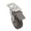 Essentials TPR Braked Swivel Castor 75mm Grey