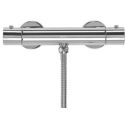 Croydex Metlex  Exposed Chrome Thermostatic Shower Set