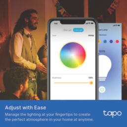 TP-Link Tapo E27 GLS RGB & White LED Smart Light Bulb 8.3W 806lm