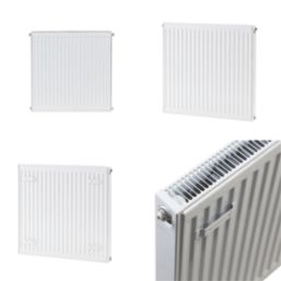 Flomasta 700mm x 700mm 3631BTU White Type 21 Convector Radiator